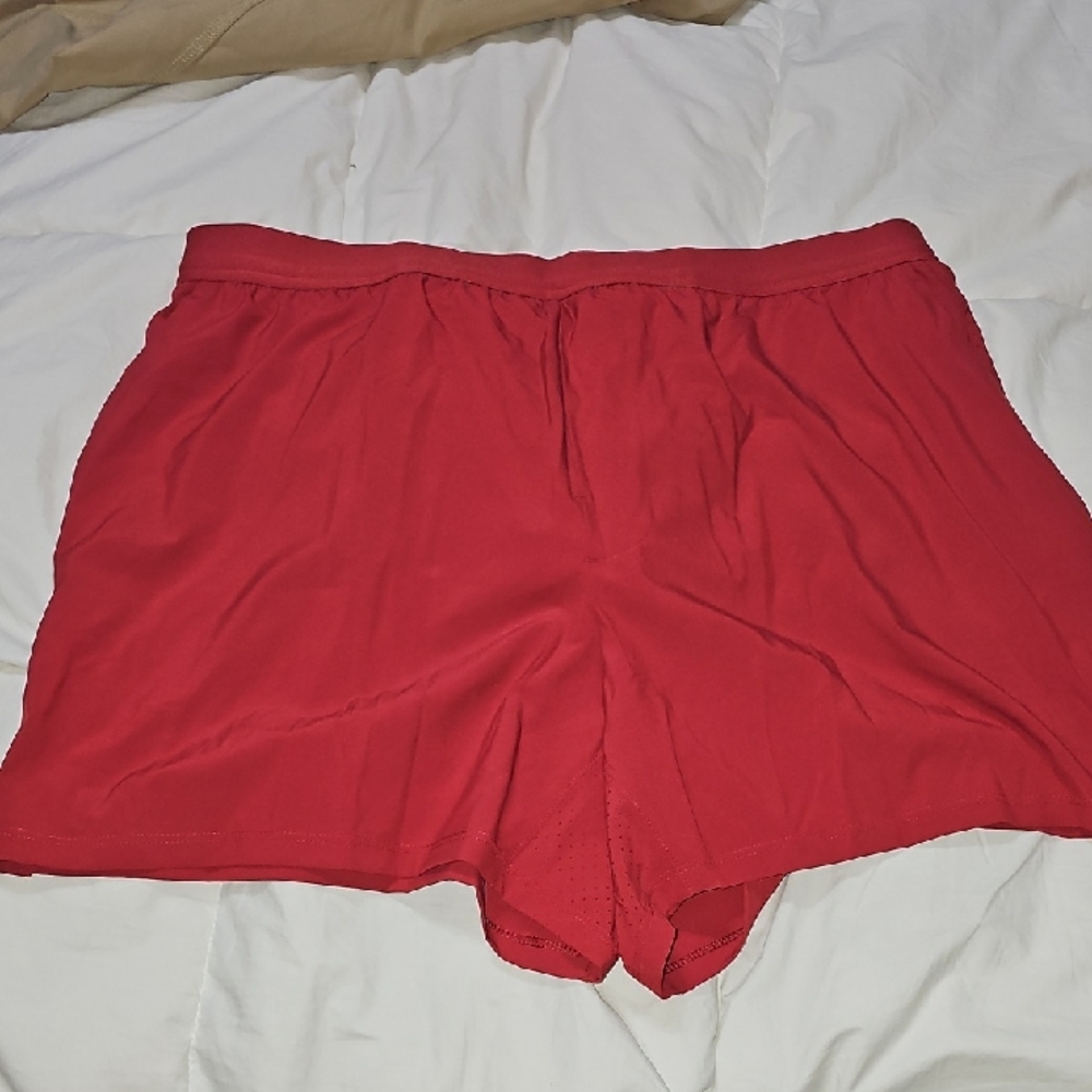 VRST Nwts Mens Sz Large 5" Accenerate Short Brief, Cranberry Crisp!!!